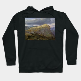 Stugunoset at Filefjell by Johan Christian Dahl Hoodie